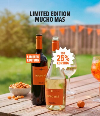 Koningsdag wijn deals mucho mas limited edition